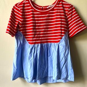 Anthropolgie babydoll t shirt!